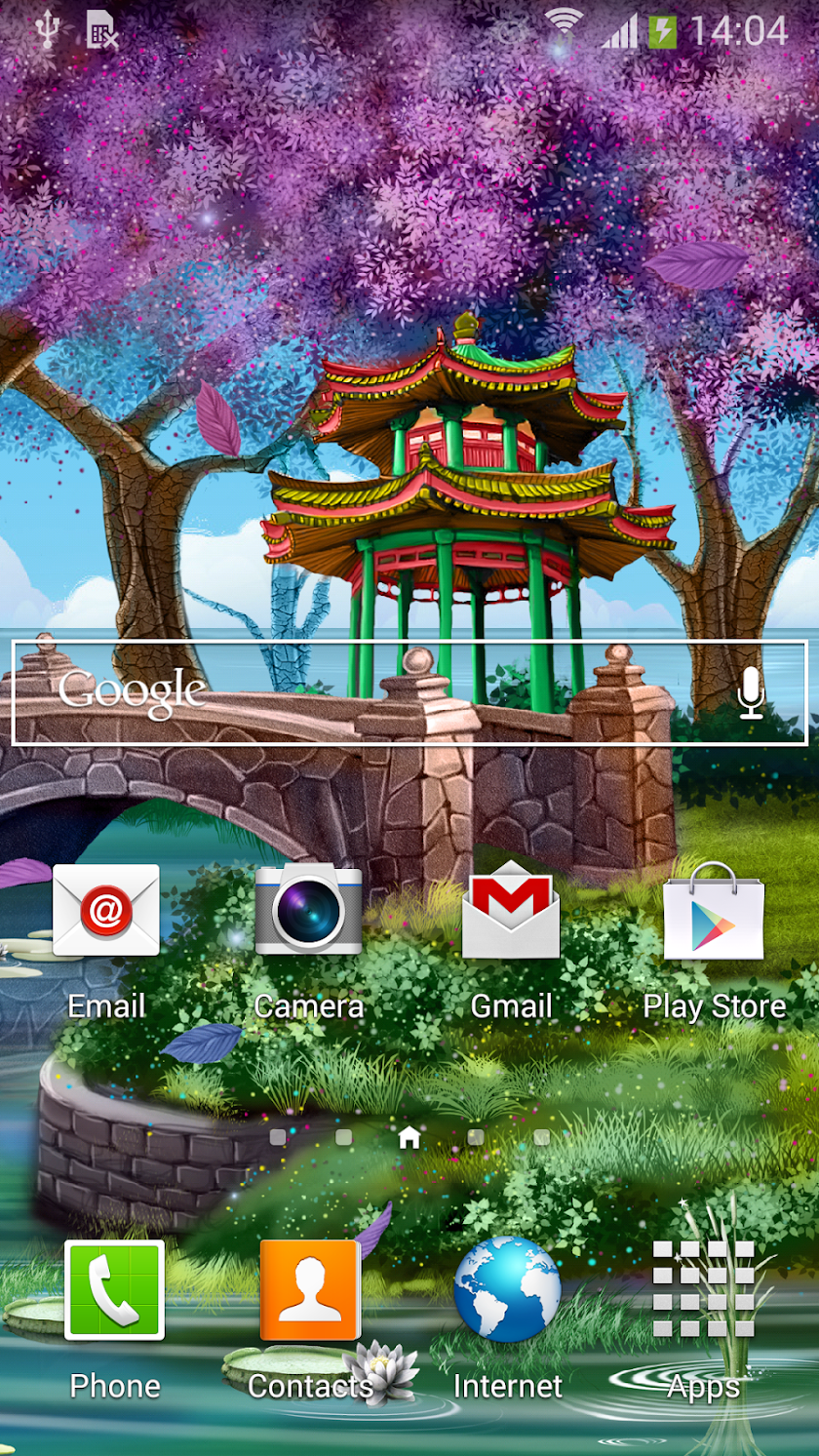 Magic Garden Live Wallpaper HD Screen 3