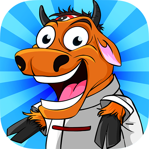 Kung Fu Cow - Free Ninja Game LOGO-APP點子