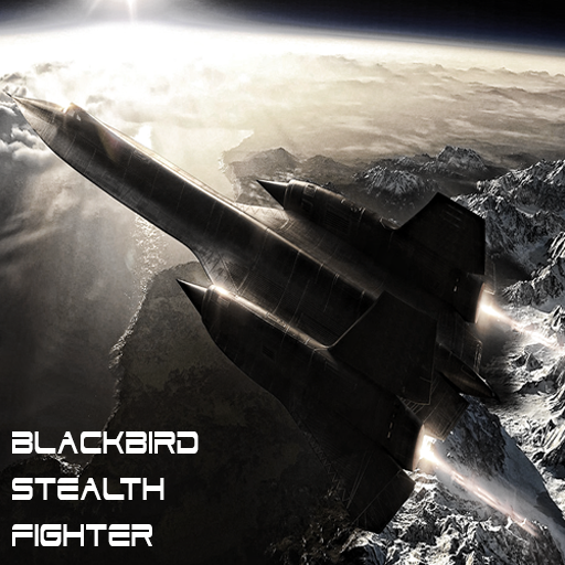 Blackbird Stealth Jet Fighter LOGO-APP點子