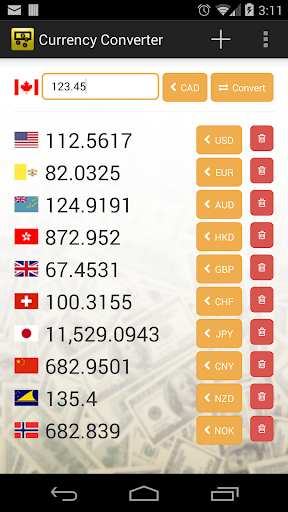 Currency Converter and Widget