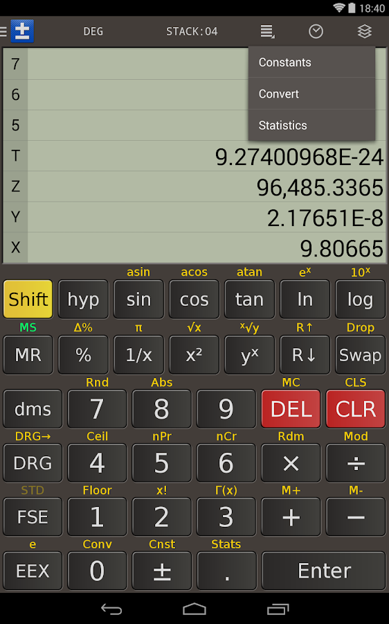 Scientific Calculator FREE screenshot
