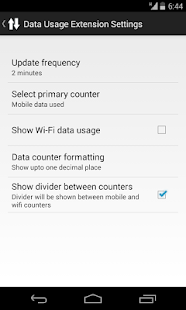 DashClock Data Usage Extension(圖7)-速報App