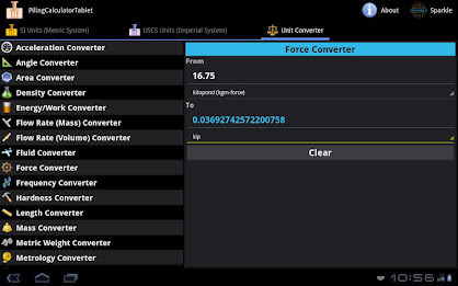 Piling Calculator Tablet poster 8