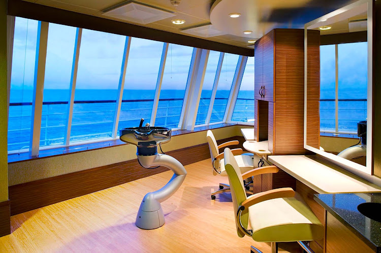 The Crystal Spa and Salon is the perfect place to be pampered aboard Crystal Symphony.