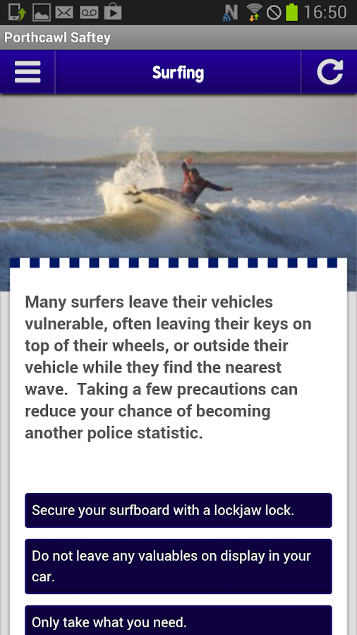    Porthcawl Safety- screenshot  