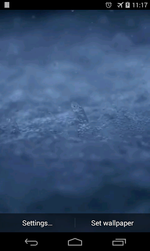 Water splashes Video LWP