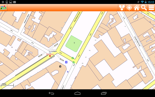 Paris Offline mappa Map Screenshots 11