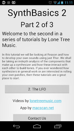 SynthBasics 2 - Part 2 of 3