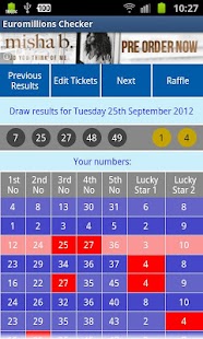 Euromillions Checker