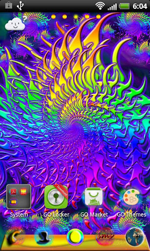 GO Launcher EX Theme Fractals