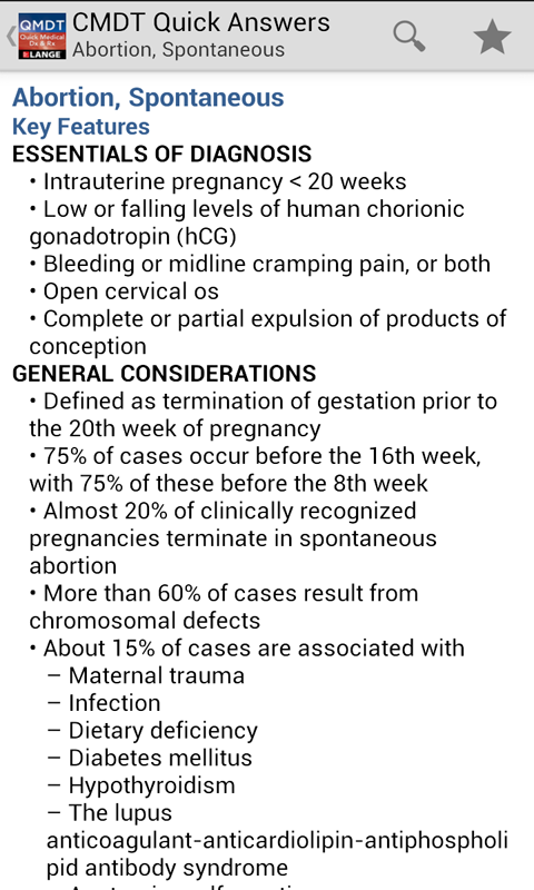 Quick Med Diagnosis&amp;Treatment Screen 2