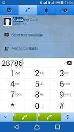 Texture Blue Xperien Theme poster 8