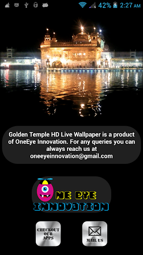 【免費個人化App】Golden Temple Live Wallpaper-APP點子