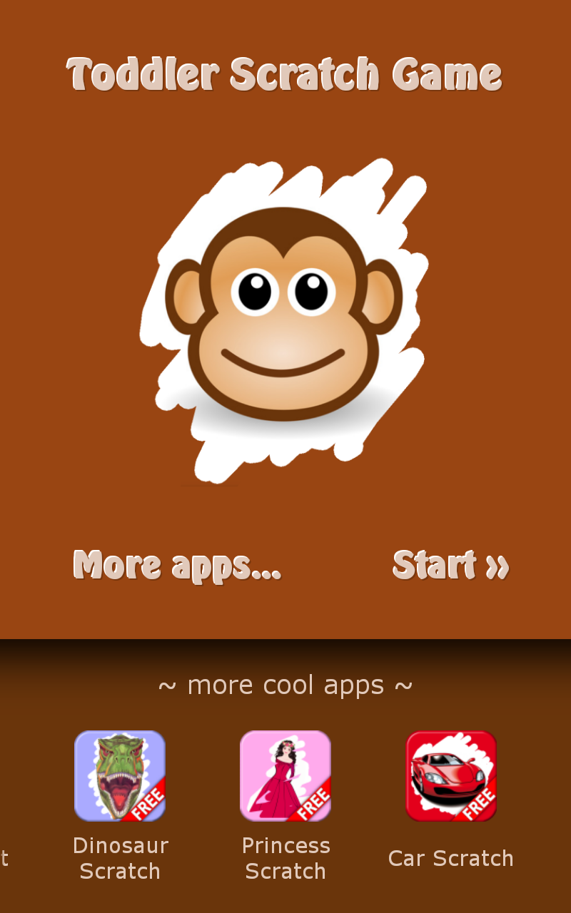 Toddler Scratch Game Screen 1