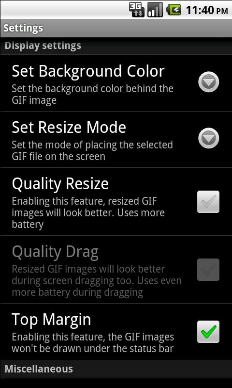 AnimGIF Live Wallpaper 2 Lite Screen 3
