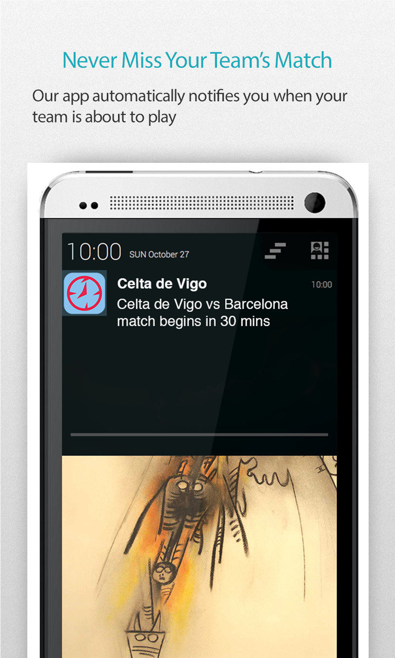 Celta Football Alarm Pro Screen 2