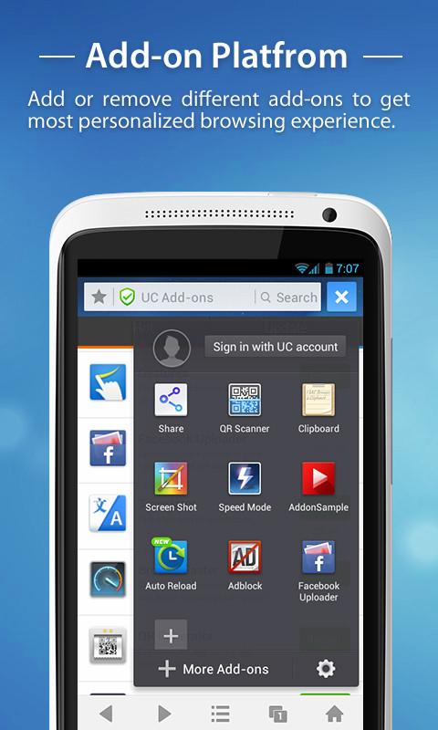 UC Browser for Android - screenshot