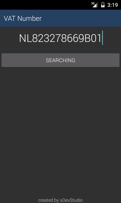 VAT Decoder Screen 1