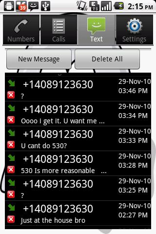 Ghost - Virtual Cellphone Screen 2