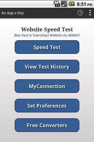 Website Speed Test