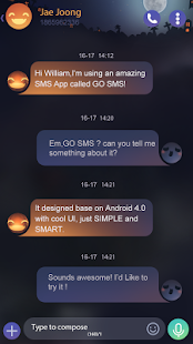 GO SMS PRO TRICK TREAT THEME(圖3)-速報App