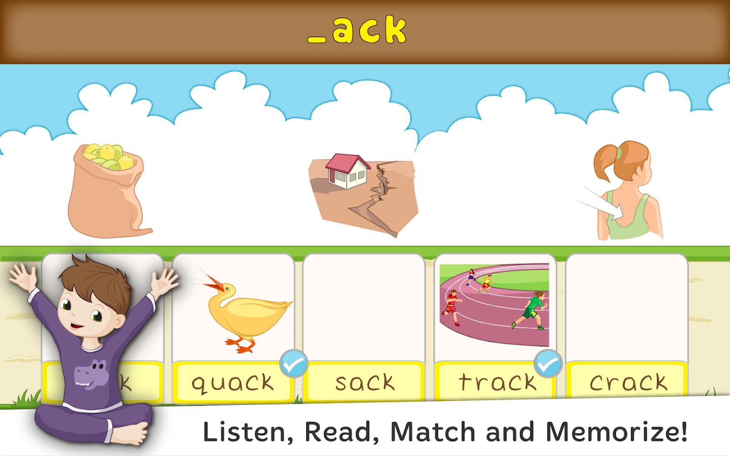 Worksheets Kids Ramying Words kids learn to read rhymes android apps on google play screenshot