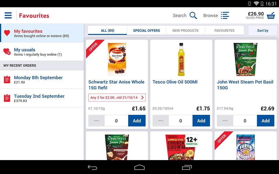  Tesco  Groceries Shop  Online  Android Apps on Google Play