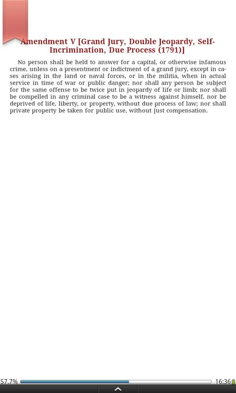 The Constitution of the USA Screen 3