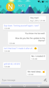 EvolveSMS Theme - gNow Cards(圖1)-速報App