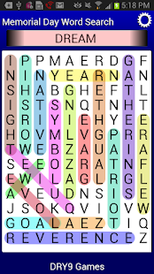 Memorial Day Word Search(圖3)-速報App