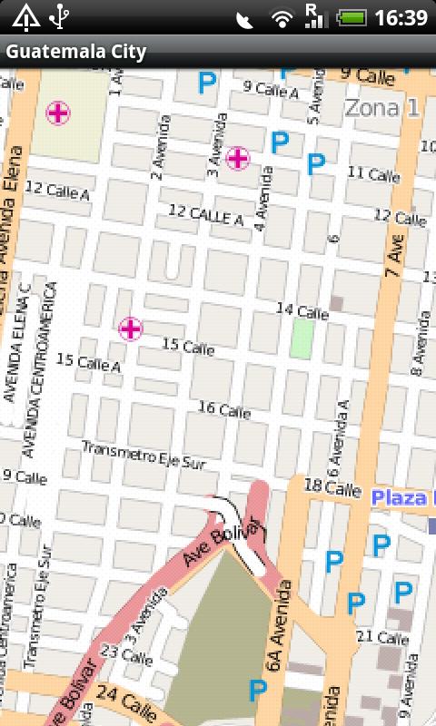 Guatemala City Street Mapのおすすめ画像4