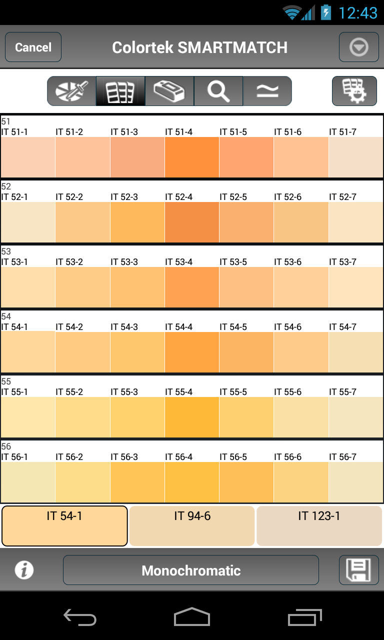 Colortek Paint Screen 1