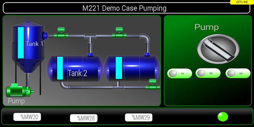 ScadaTouch Basic (HMI-Modbus) Screen 3