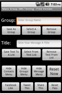 Free Download Mass SMS Group List Textor APK