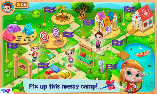 【免費家庭片App】Messy Summer Camp Adventures-APP點子