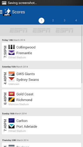 AFL Live Scores - Footy Now