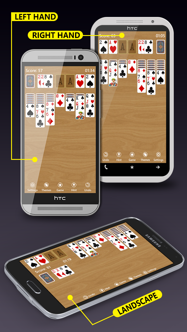 Solitaire - Windows Klondike Screen 1