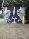Graffiti Friedberger Anlage