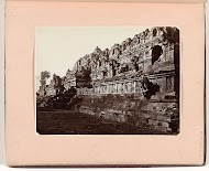 Noordzijde van de Borobudur