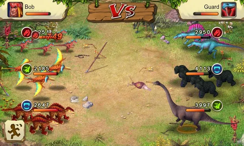  Dinosaur War: captura de tela 