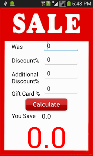 Discount Price Calculator
