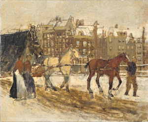 RIJKS: George Hendrik Breitner: The Rokin, Amsterdam 1923