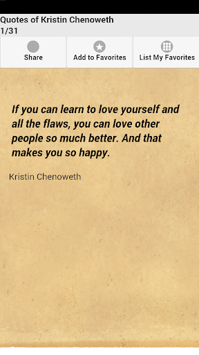 Quotes of Kristin Chenoweth