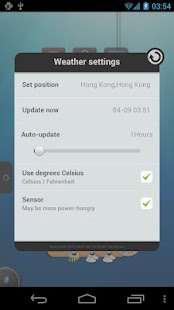 TSF Weather Widget - screenshot thumbnail
