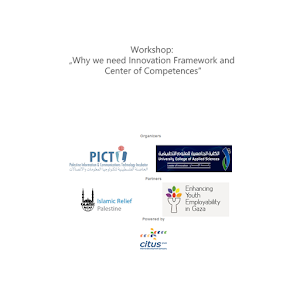 Innovation Framework Workshop 1.0