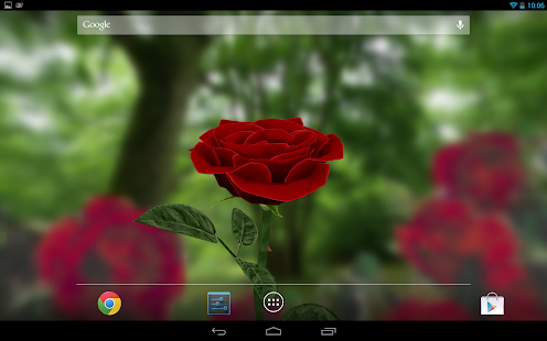 3D Rose Live Wallpaper Free(圖4)-速報App