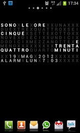 Text Clock Live Wallpaper poster 5