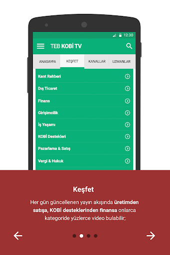 【免費媒體與影片App】TEB KOBİ TV-APP點子