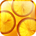 Floating Orange LWP icon