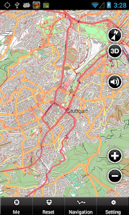 Stuttgart Offline Map Screen 2